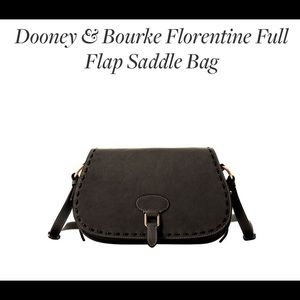 Dooney & Bourke Florentine Full Flap Saddle Bag